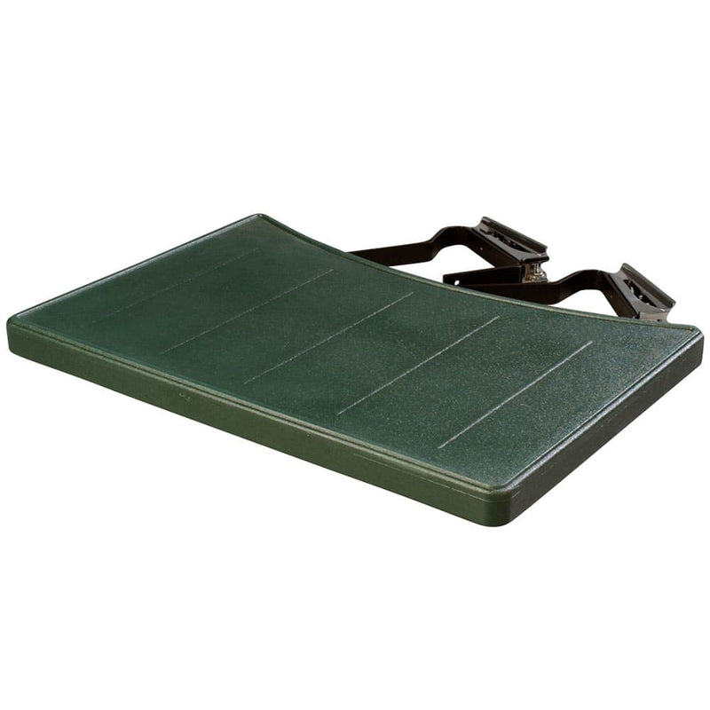 Carlisle 772508 17 5/8" Food Bar End Shelf - Polyethylene Forest Green