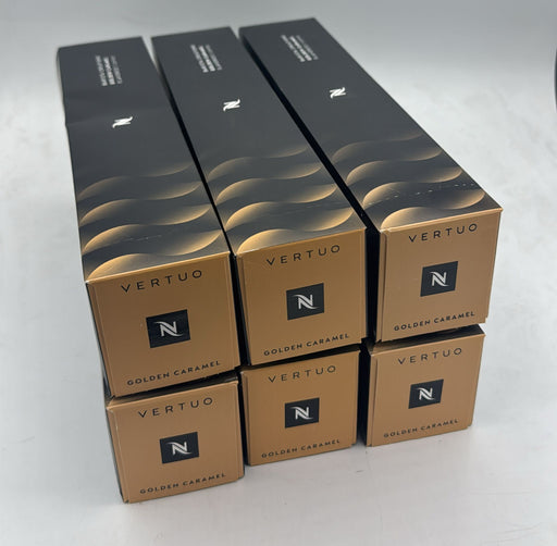Nespresso VertuoLine Barista Creations Golden Caramel Capsules - 60 Count