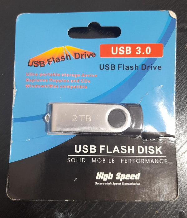 2TB USB 3.0 Flash Drive Memory Stick Disk Portable Storage Device High Speed