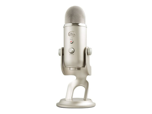 Blue Yeti Professional Multi-Pattern USB Condenser Microphone - Platinum