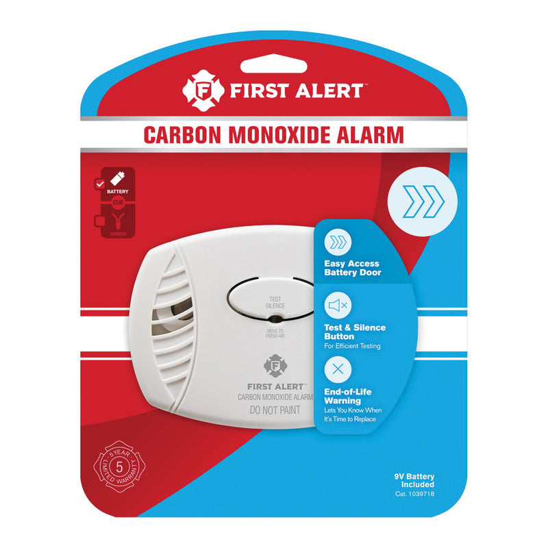 First Alert Basic Battery Operated Carbon Monoxide Alarm - CO400 (1039718)