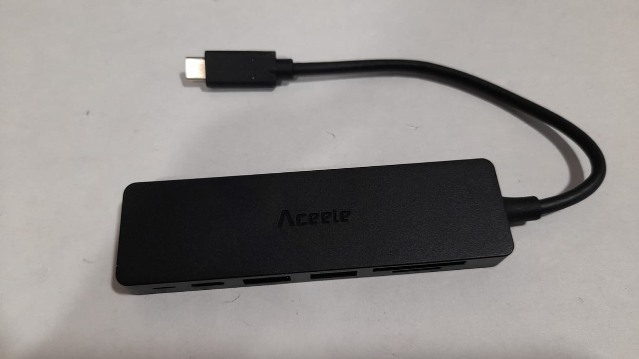 Aceele USB 3.0 Hub-6 in 1 Ultra Slim Data USB Hub