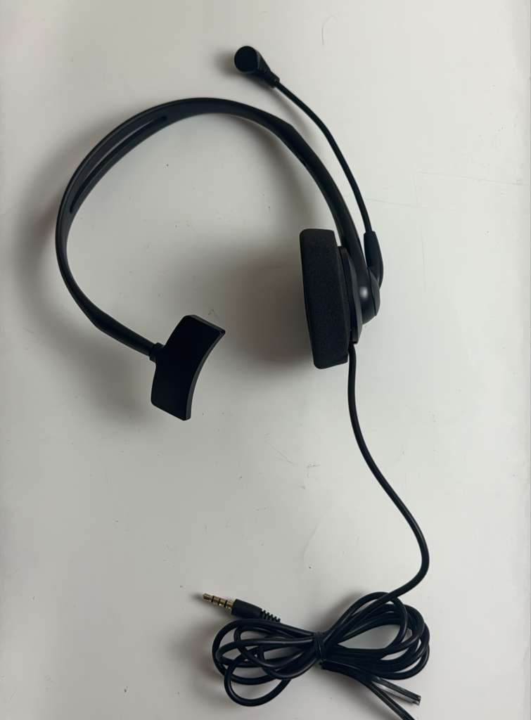3.5mm Mono Headset - Black