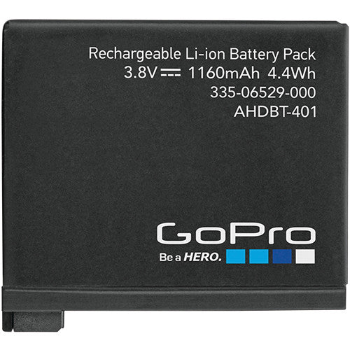 Rechargeable AHDBT-501 1220mAh Battery for Gopro Hero 5 hero 6 hero 7