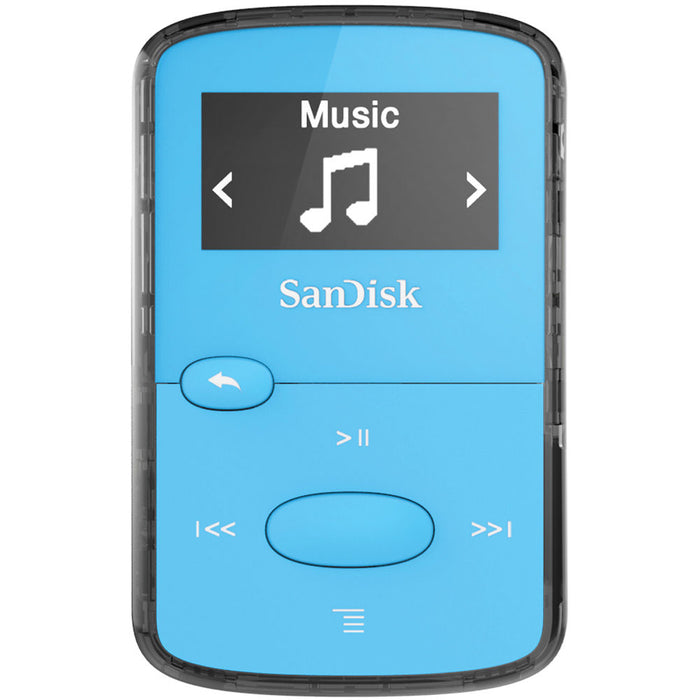 Sandisk SDMX26-008G-G46K Clip Jam MP3 Player - Blue