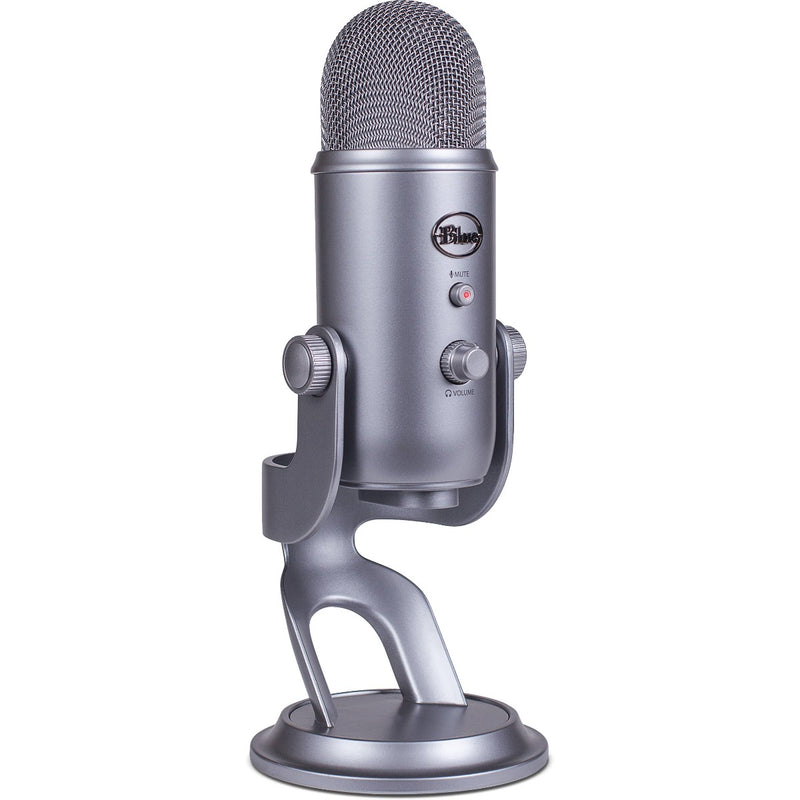 Blue Yeti Professional Multi-Pattern USB Condenser Microphone - Cool Gray