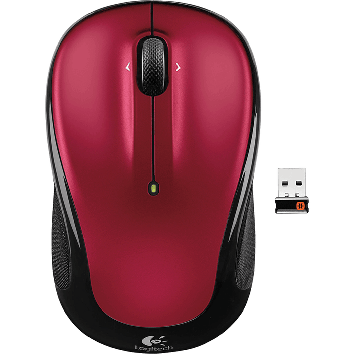 Logitech M325 Wireless Mouse W/ Unifying Receiver - Red