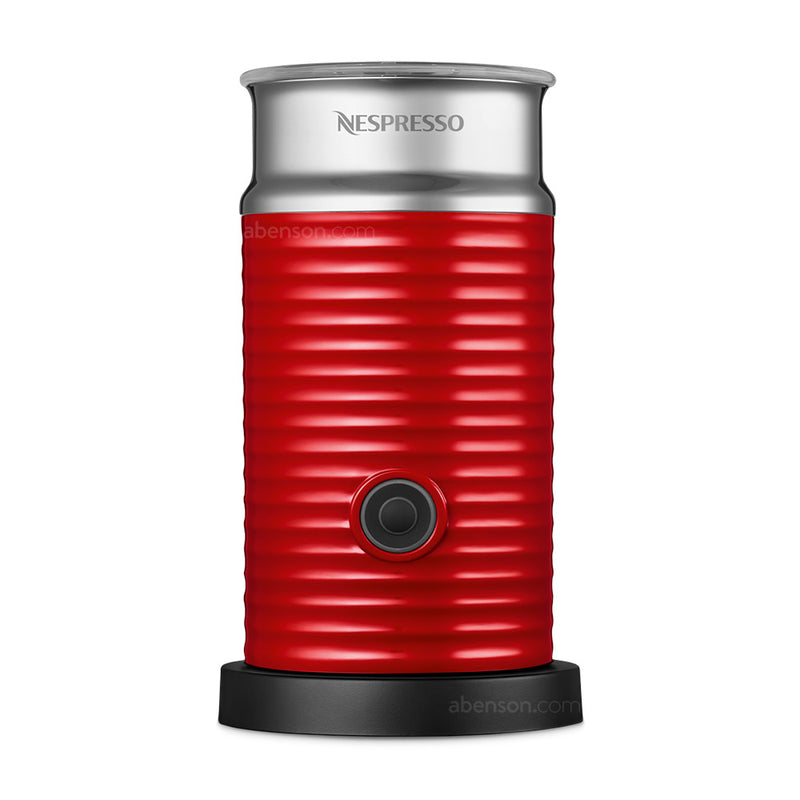 Nespresso Aeroccino 3 Milk Frother - Red
