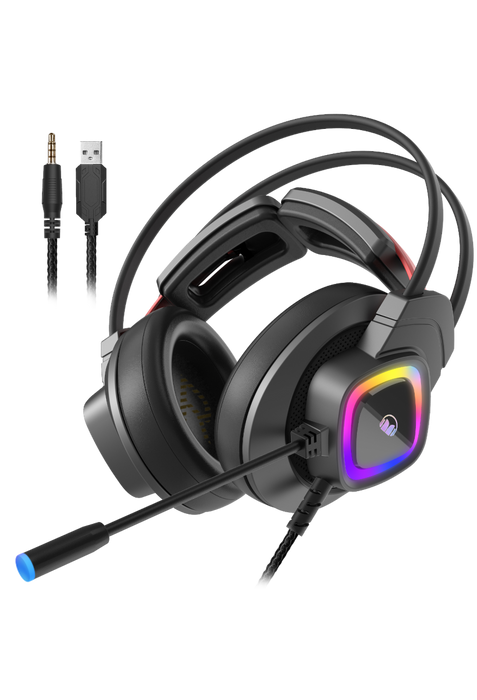 Monster Mission Bot Gaming Headset - Black