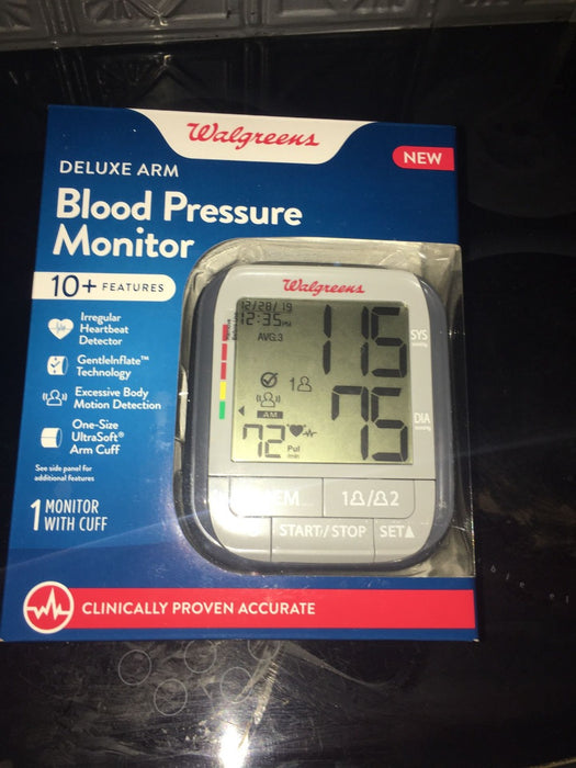 Walgreens Deluxe Arm Blood Pressure Monitor