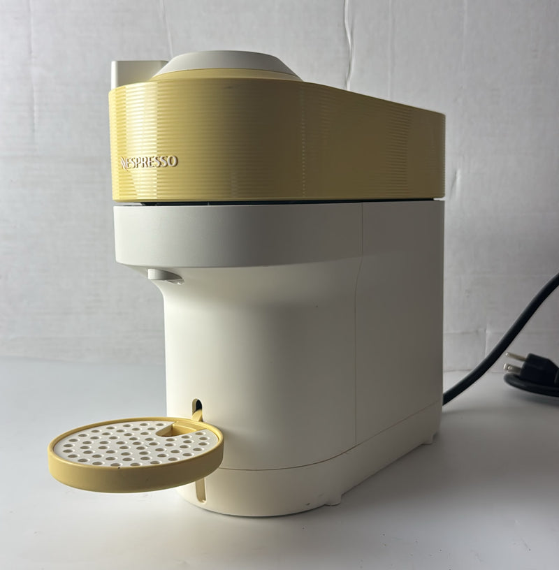 Nespresso Vertuo Pop+ Combination Espresso and Coffee Maker - Pastel Yellow