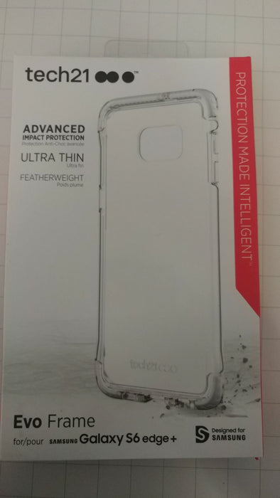 Tech21 Evo Frame Case for Samsung Galaxy S6 Edge+ - Clear Matte