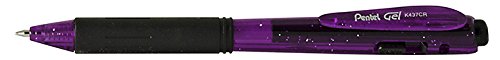 12 Pack Pentel Wow! Gel Pen Medium 0.7mm Violet Ink - K437V