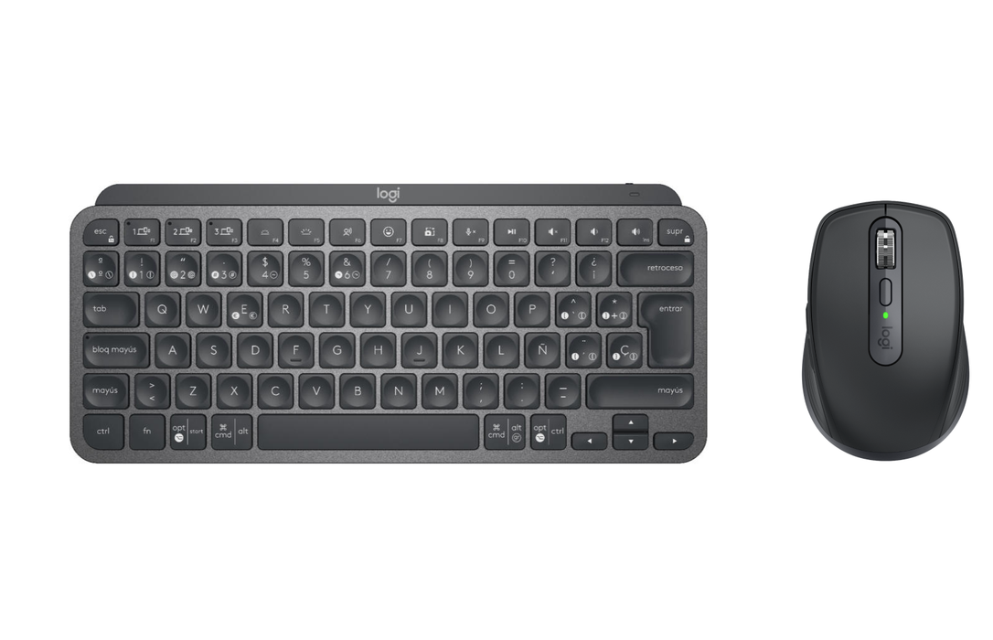 Logitech MX Keys Mini Combo for Business Wireless Keyboard & Mouse- Spanish Language