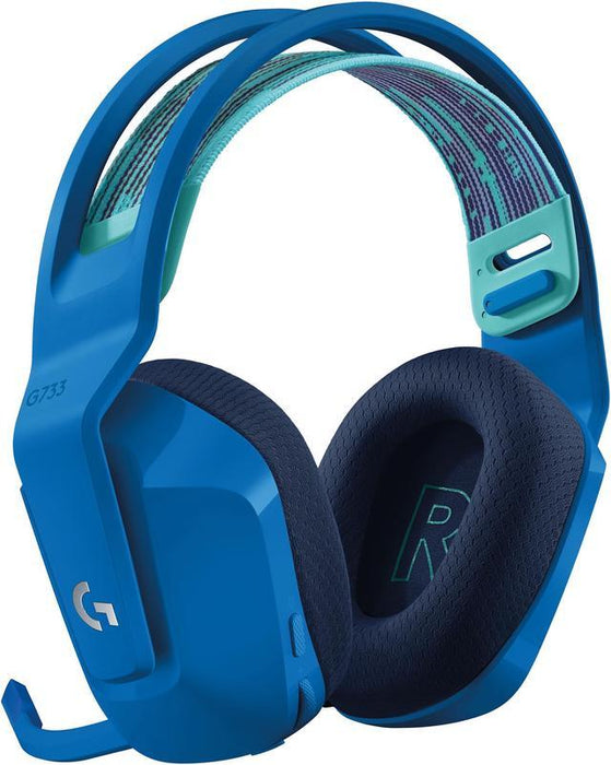 Logitech G733 Wireless DTS Gaming Headset (No Receiver) - Blue