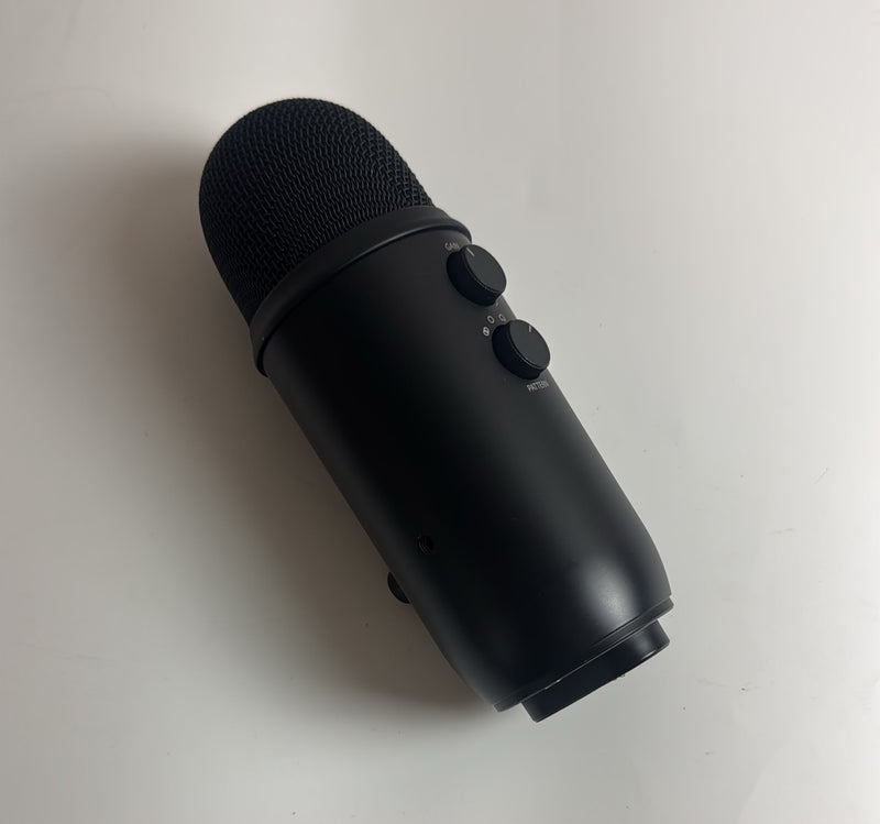 Replacement Blue Yeti Professional Condenser Microphone - Blackout