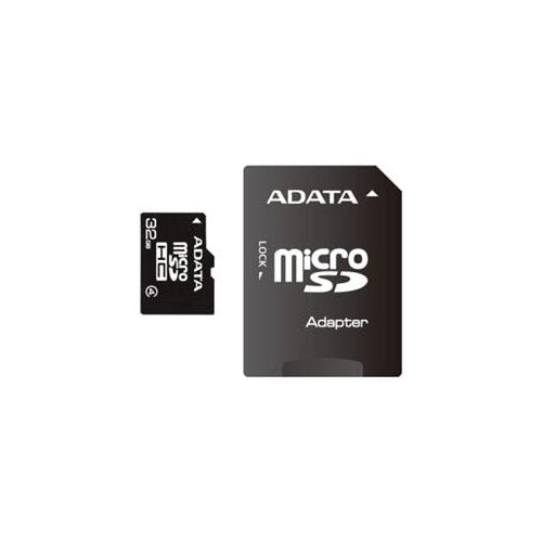 ADATA 32GB MIcroSDHC Class 4 Memory Card with Adapter
