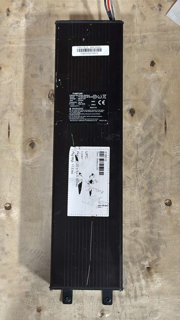 GoTrax Lithuim-Ion Power Battery TT-DD105-4816-01 - 46.8V 16Ah