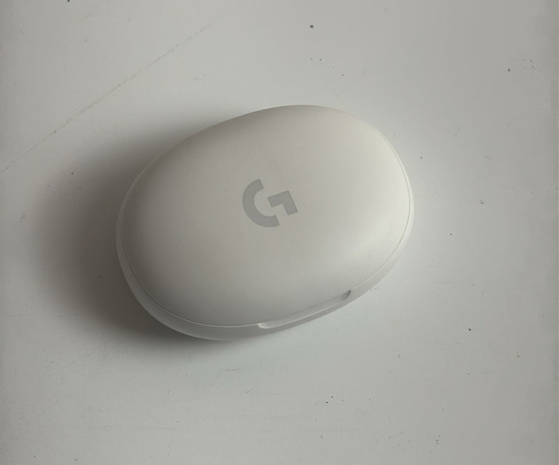 Replacement Genuine Charging Case for Logitech G FITS True Wireless Earbuds - White