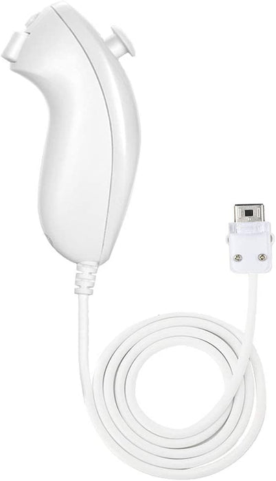 NC Nunchuck Controller Joystick Gamepad Replacement for wii Nunchuck Controller - White