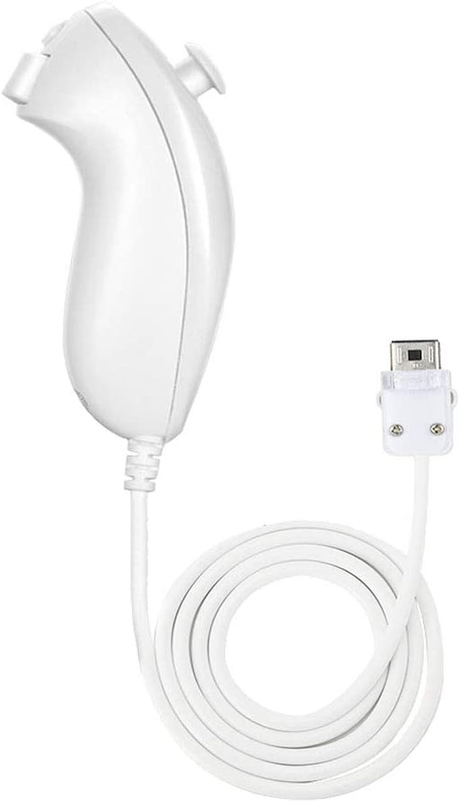 NC Nunchuck Controller Joystick Gamepad Replacement for wii Nunchuck Controller - White
