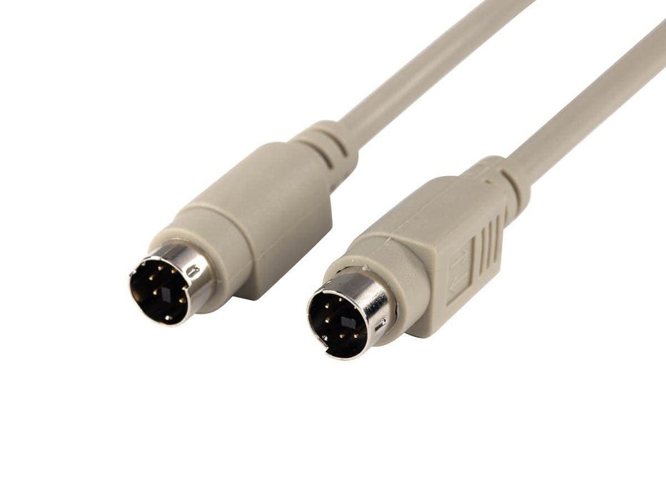 PS/2 MDIN-6 Male to Male Cable - 6 FT