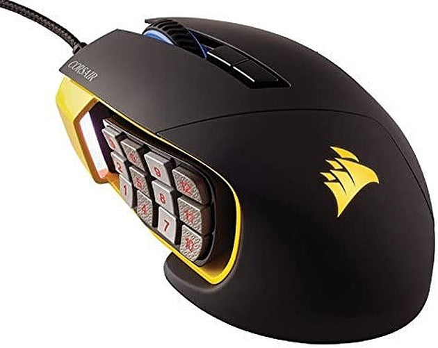 Corsair Scimitar RGP0029 RGB Elite Wired Gaming Mouse - Black