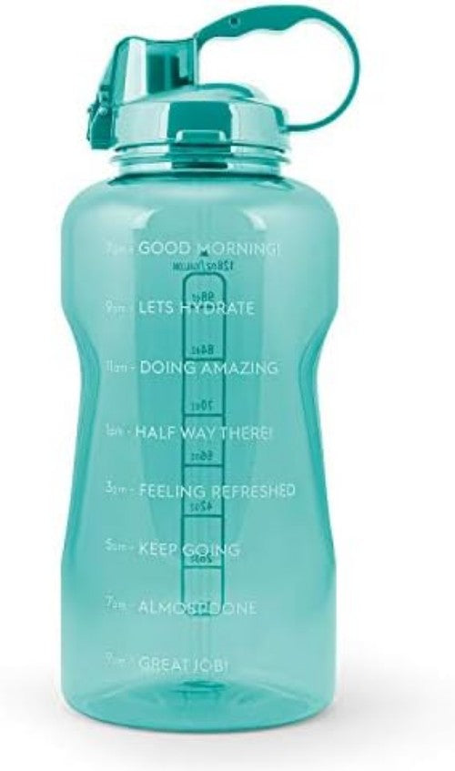 Myth Motivational Gallon Water Bottle with Straw