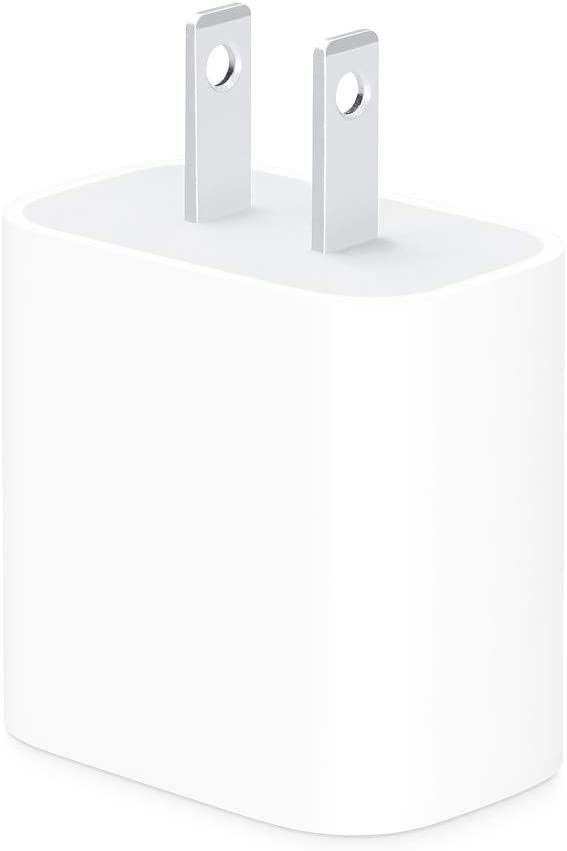 OEM Apple 20W USB-C Power Adapter - iPhone Charger with Fast Charging Capability Type C Wall Charger