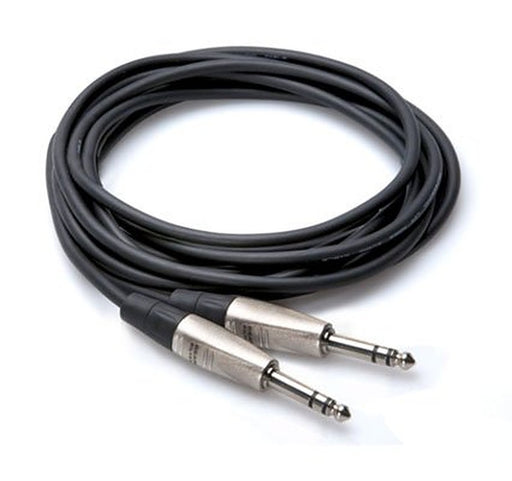 Hosa HSS-003 REAN 1/4" TRS to REAN 1/4" TRS Pro Balanced Interconnect-3 Ft