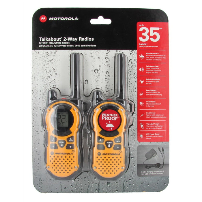 Motorola TALKABOUT MT350R Two Way Radios