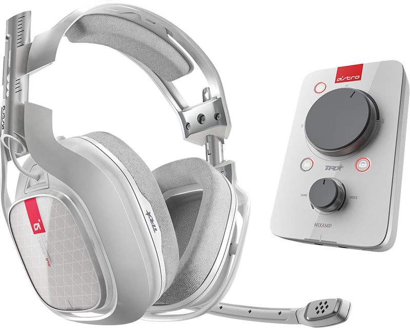 Astro A40 TR Wired Gaming Headset + MixAmp Pro TR for Xbox One / PC - White