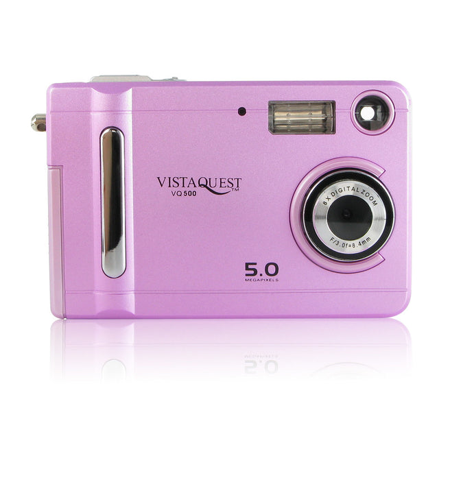 Vistaquest VQ500 5MP 8X Digital Zoom 1.5" Camera - Pink