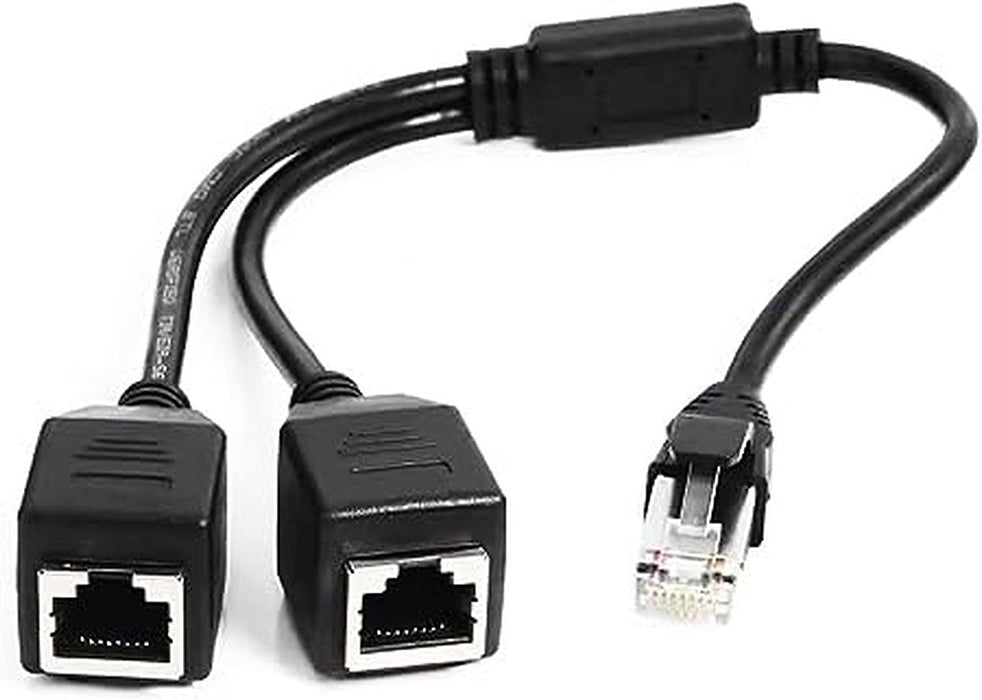 Ukiism UK-0048-RJ45 Network 1 to 2 Port Ethernet Adapter Splitter