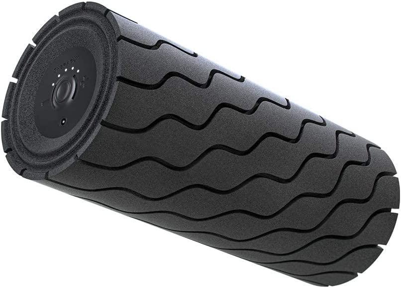 Wave Series Waver Roller - Body and Large Muscles Foam Roller - Bluetooth Enabled High-Density Foam Roller