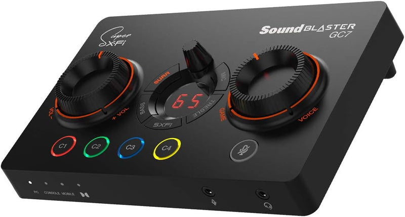Creative Sound Blaster GC7 Super X-Fi 7.1 Virtual Surround DAC Amp