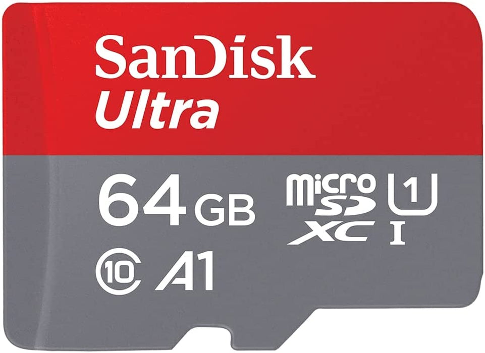 SanDisk SDSQUA4-064G-GN6MA- 64GB Ultra microSDHC UHS-I Memory Card