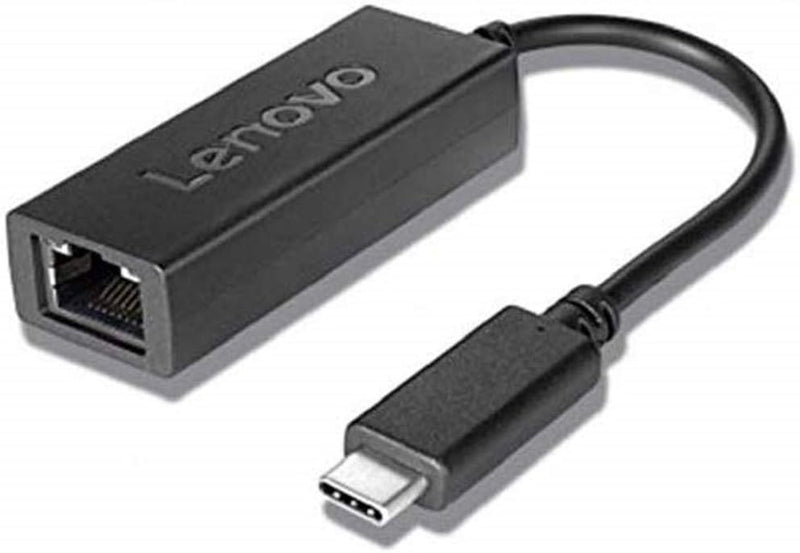 Lenovo Network Adapter - USB-C - Gigabit Ethernet - Black