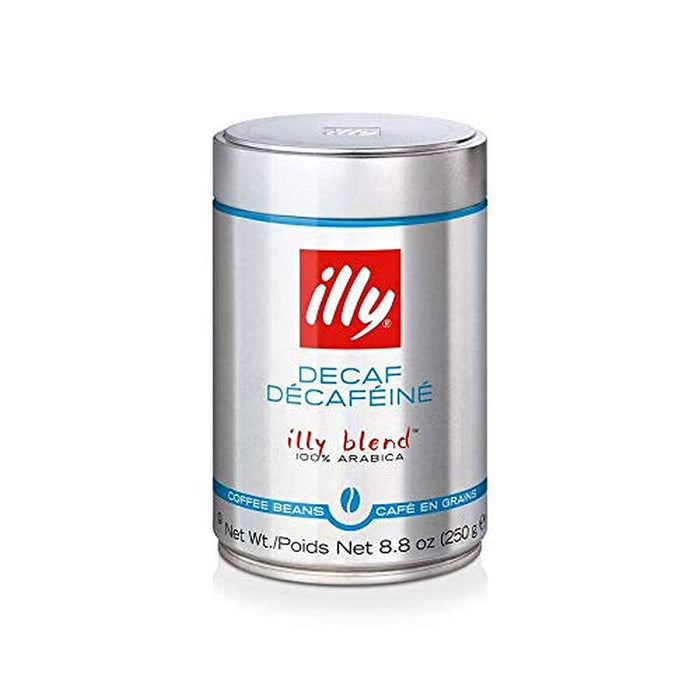 Illy Whole Bean Decaffeinated Coffee Classico - Medium Roast 8.8 oz