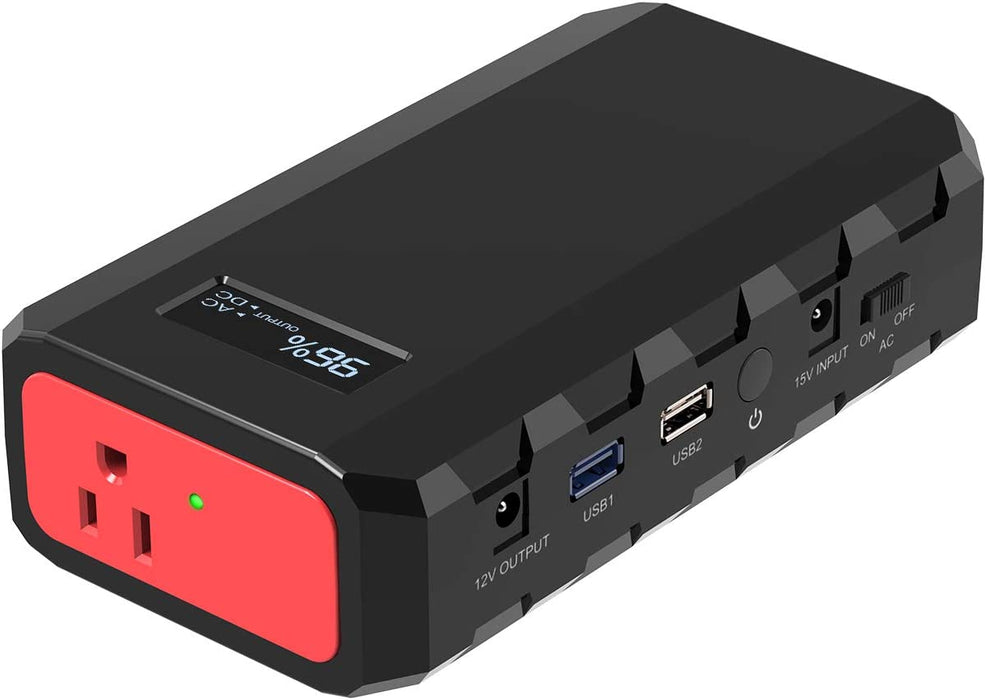 SinKeu Portable Laptop Charger with AC Outlet, A Super Travel Portable Battery Pack & Power Bank