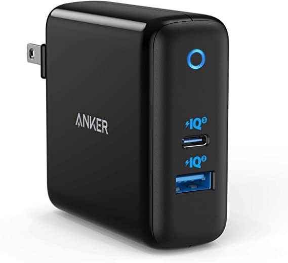 Anker A2322 60W PIQ 3.0 & GaN Tech Dual Port Charger