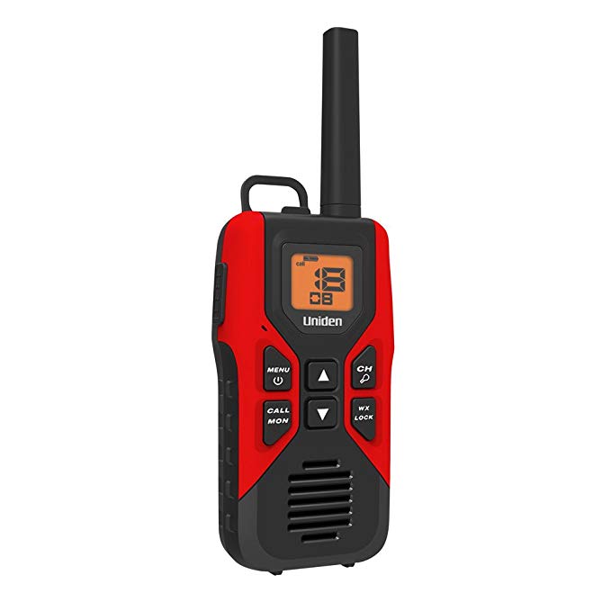 Uniden GMR3055-2CK GMRS/FRS Two-Way Radio ONLY - Red