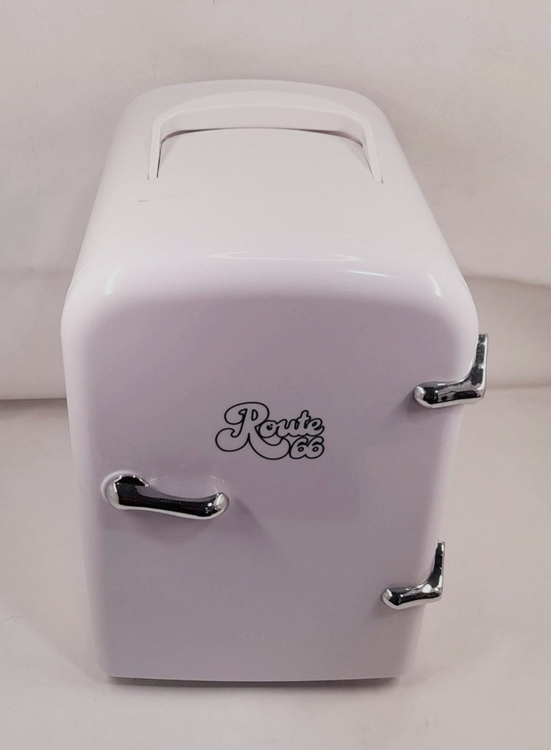 Route 66 Mini Fridge Heats & Cools - 12v AND standard outlet 4 liter
