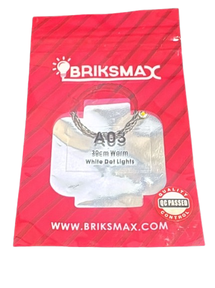 BRIKSMAX LED Dot Lights 30cm White Dot Ligths for DIY Lego/Moc Lighting