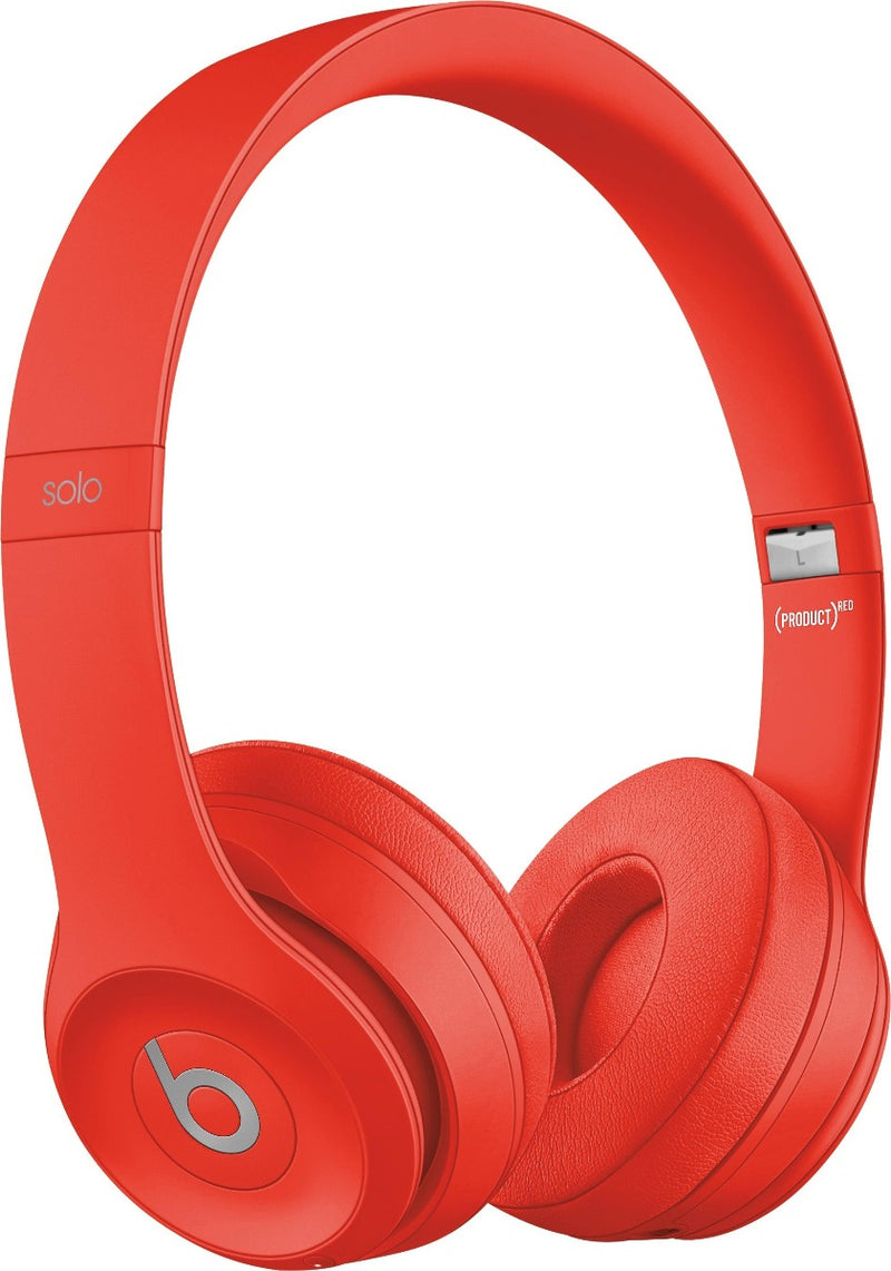 Beats Solo3 Wireless On-Ear Headphones - Matte Red