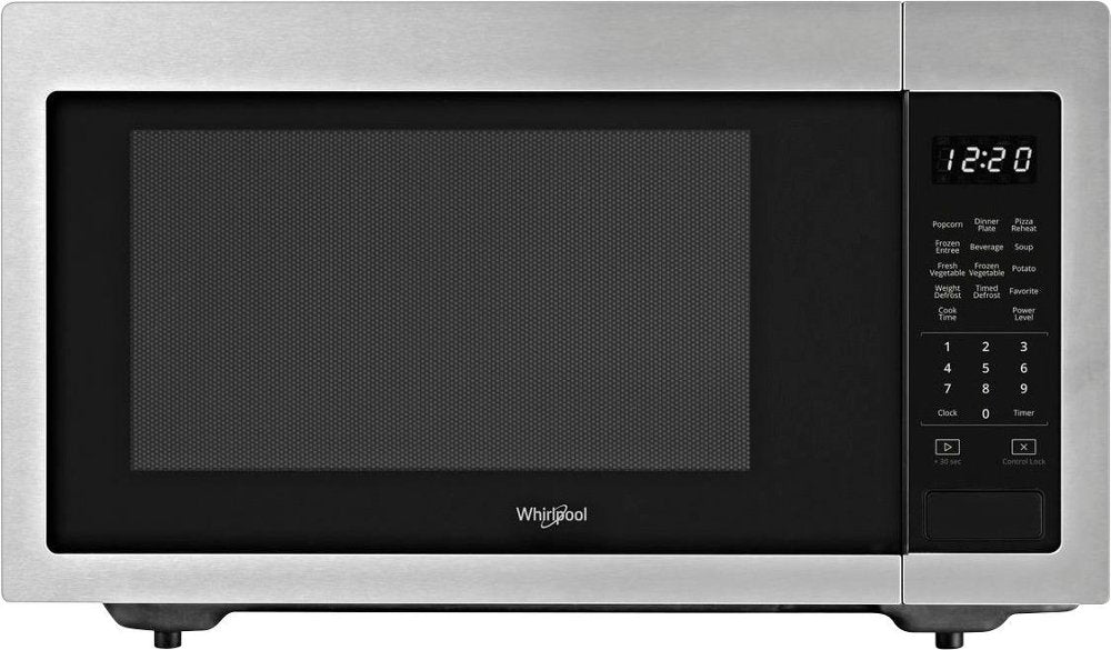 Whirlpool WMC30516HZ 1.6 Countertop Microwave Oven Fingerprint Resistant Stainless