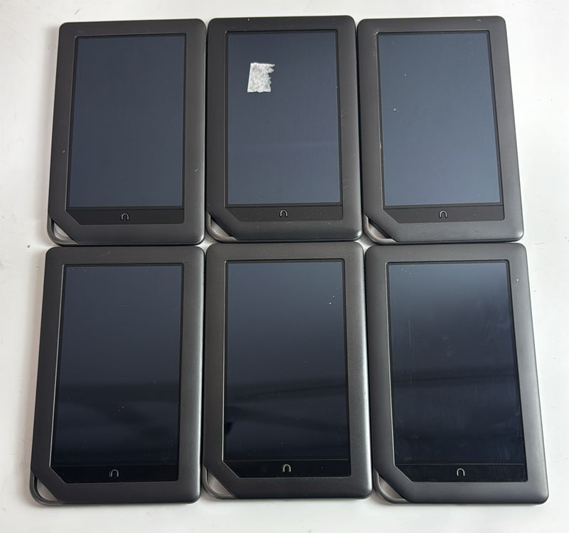 Lot of 6 - Barnes & Noble NOOK BNRV200