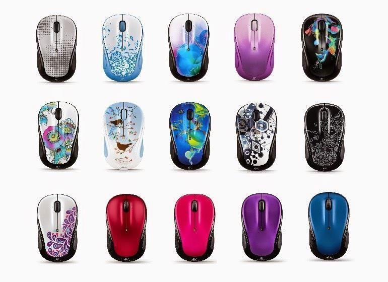 Logitech M325 M325c Wireless Mouse with unifying receiver for PC/Mac