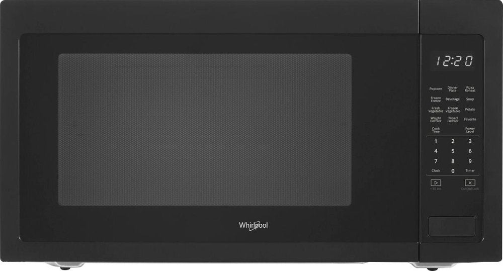 Whirlpool - 2.2 Cu. Ft. Microwave with Sensor Cooking - Black