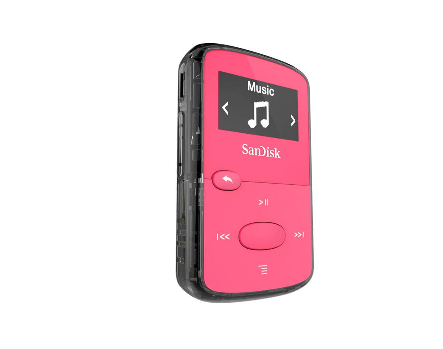 Sandisk SDMX26-008G-G46K Clip Jam MP3 Player - PINK